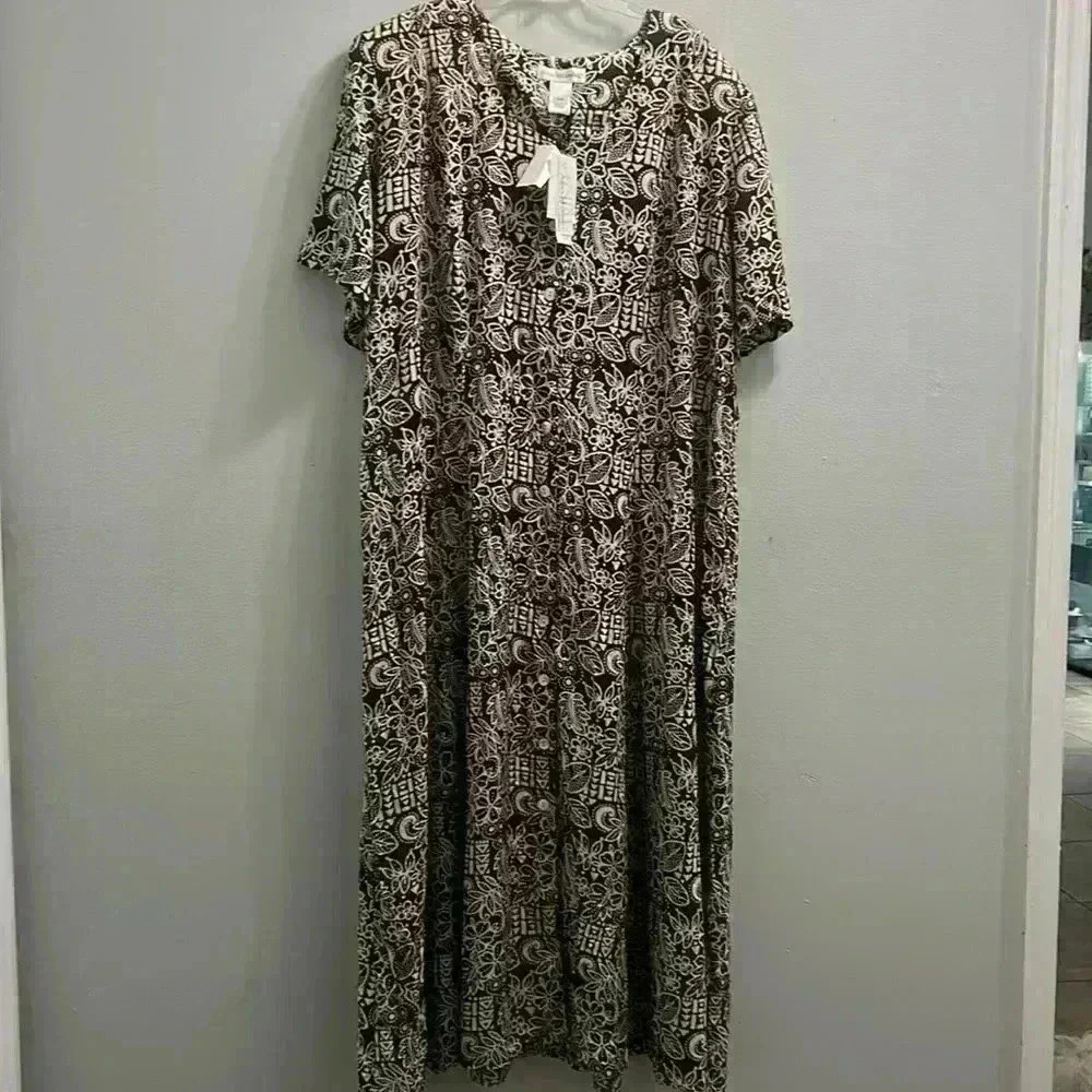NWT ANNA MAXWELL MAXI DRESS IN SIZE 24W